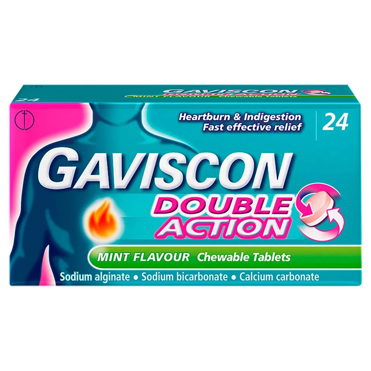 Gaviscon Double Action Tabs 24 - Direct2Customer