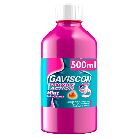 Gaviscon Double Action Peppermint 500ml
