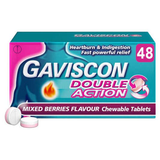 Gaviscon Double Action Mixed Berries 48