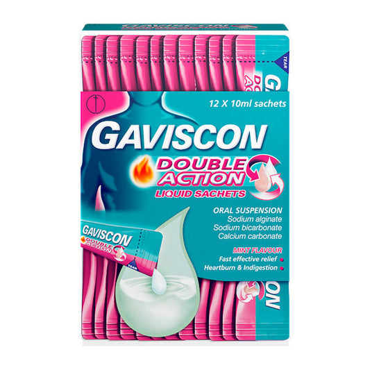 Gaviscon Double Action Liquid Sachets 12
