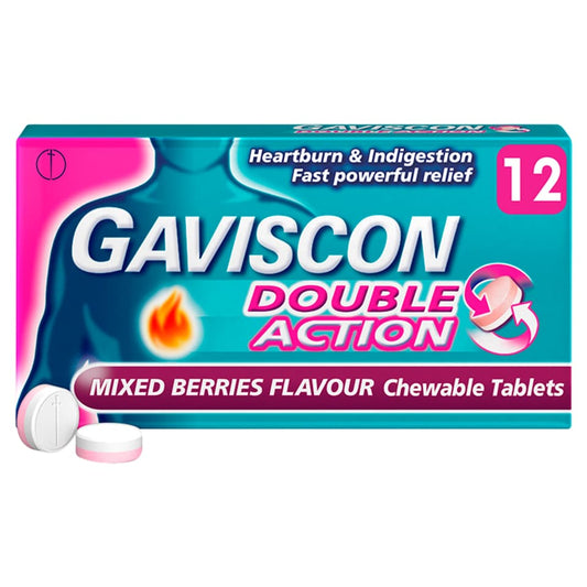 Gaviscon Double Action Mixed Berries 12