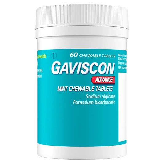 Gaviscon Advance Tabs Peppermint 60