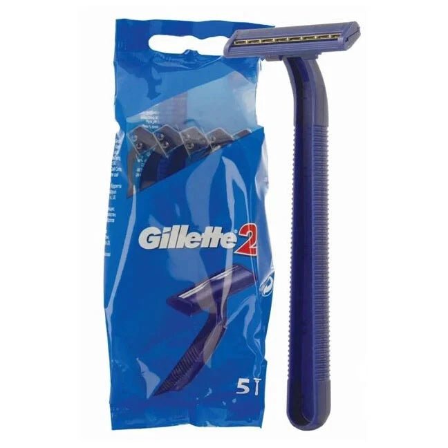 Gillette G2 Disposable Razor 5 Pack - Direct2Customer