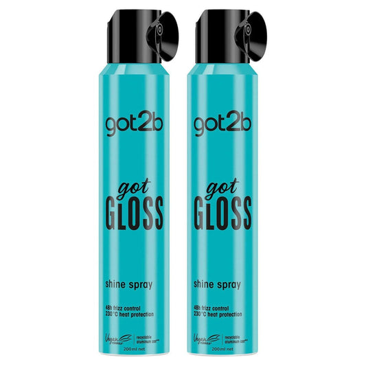 got2b Glossshine Spray 200ml - Pack of 2 - Direct2Customer