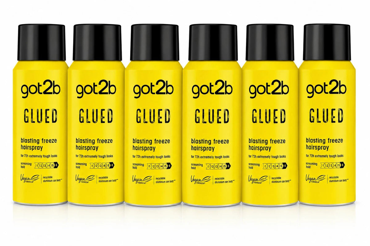 got2b Glued Freeze Spray 100ml - Pack of 6 - Direct2Customer
