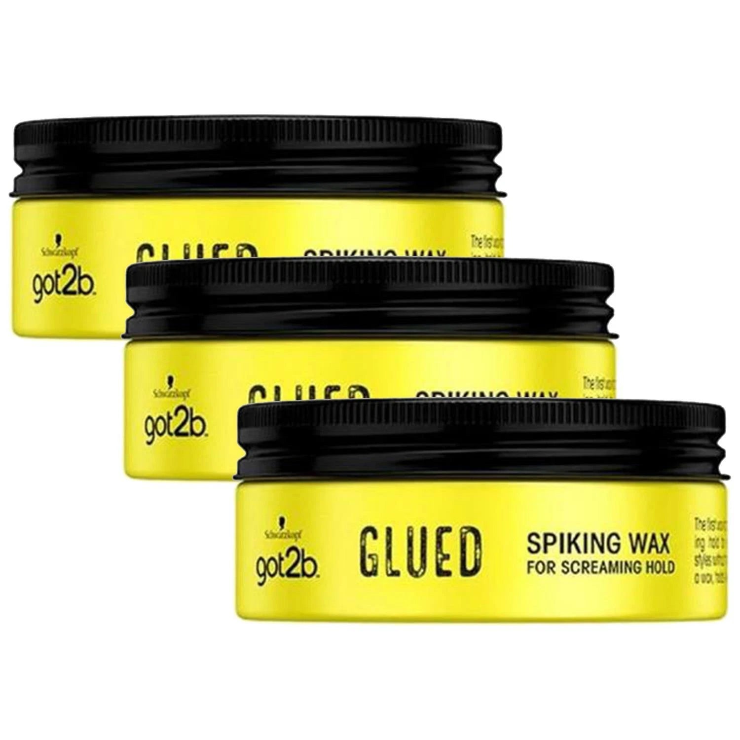 got2b Glued Spiking Wax 75ml - Pack of 3 - Direct2Customer