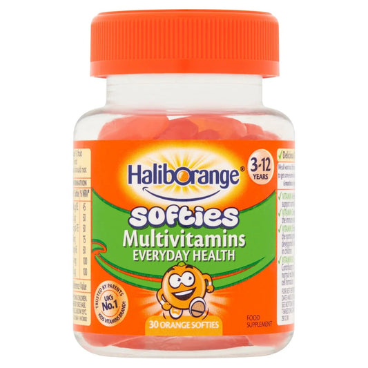 Haliborange Kid's Softies Multivitamin Orange Gummies 3-12yrs - Direct2Customer