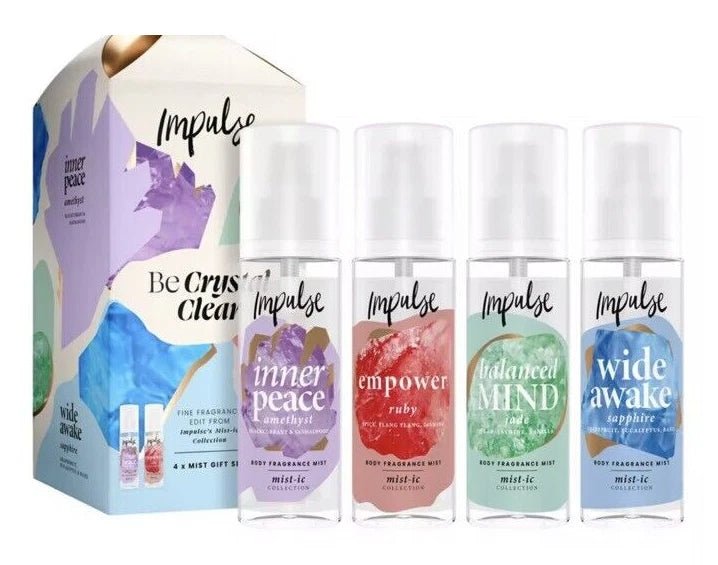 IMPULSE BE Crystal Clear Set 150ml 4pc - Direct2Customer