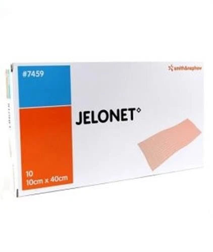 Jelonet Paraffin Gauze Dressing 10cm x 40cm - Pack of 10