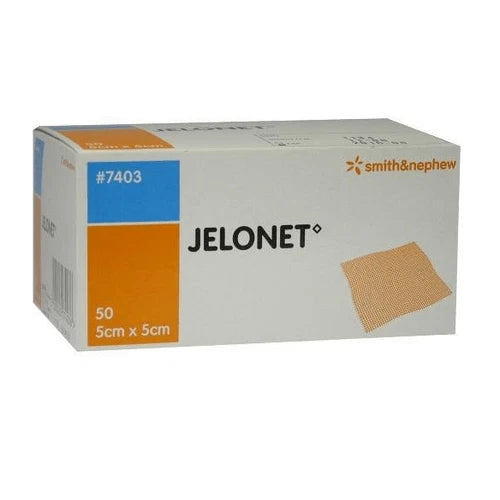 Jelonet Paraffin Gauze Dressing 5cm x 5cm - 50