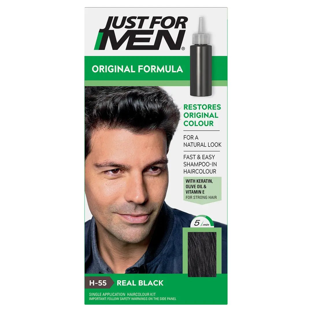 Just For Men Hair Colour Real Black - Direct2Customer