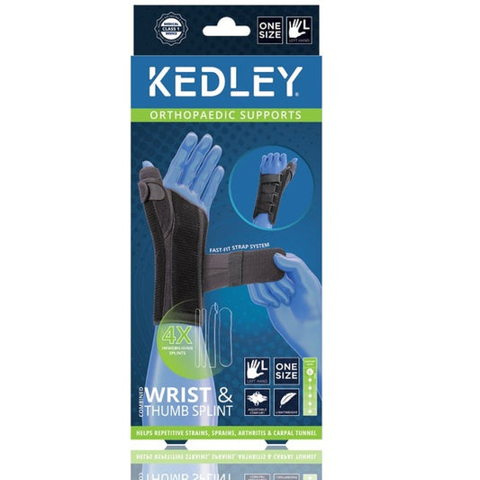 Kedley Combined Wrist & Thumb Splint Left