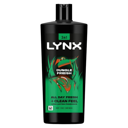 Lynx 3-in-1 Body Wash Jungle Fresh 700ml - Direct2Customer