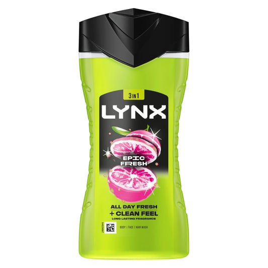Lynx Epic Fresh Shower Gel 225ml