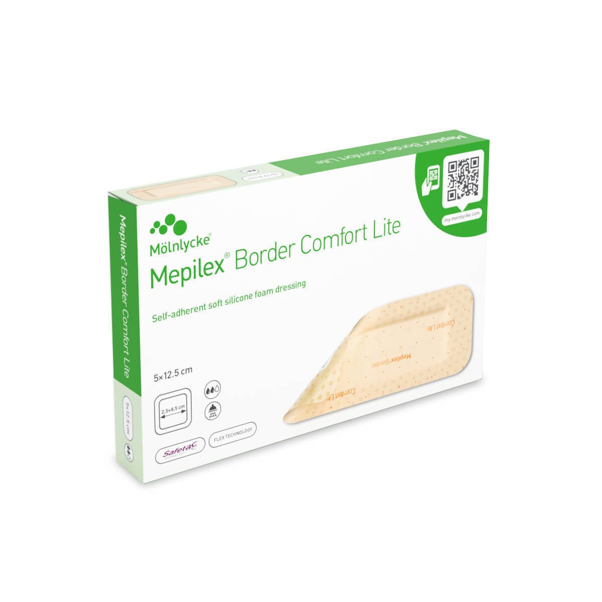 Mepilex Border Comfort 5x12.5cm Pack of 10 - Direct2Customer