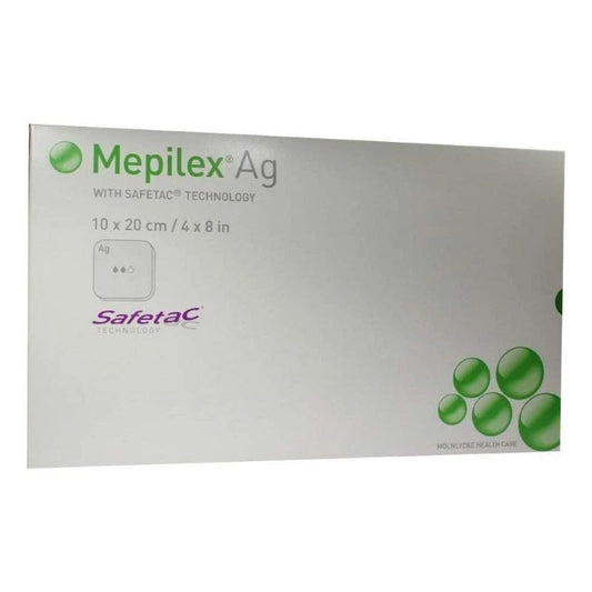 Mepilex Ag 10x20cm Pack of 5