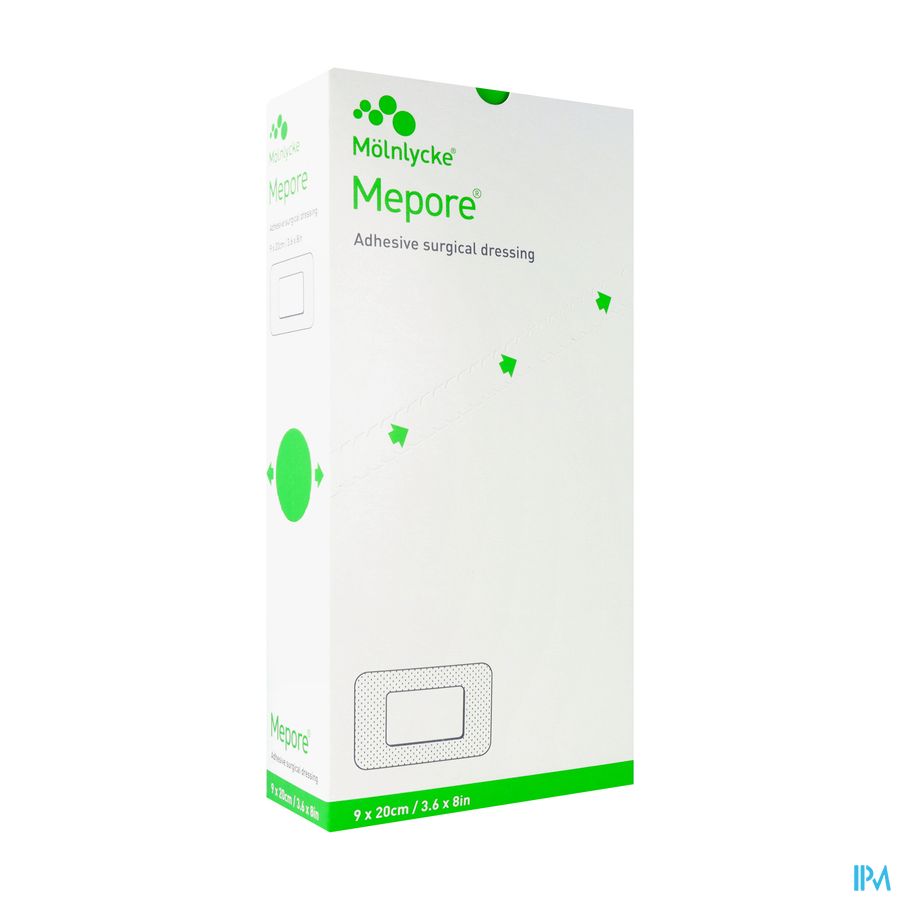 Mepore Absorbent Dressing 9cm x 20cm Box of 30 - Direct2Customer