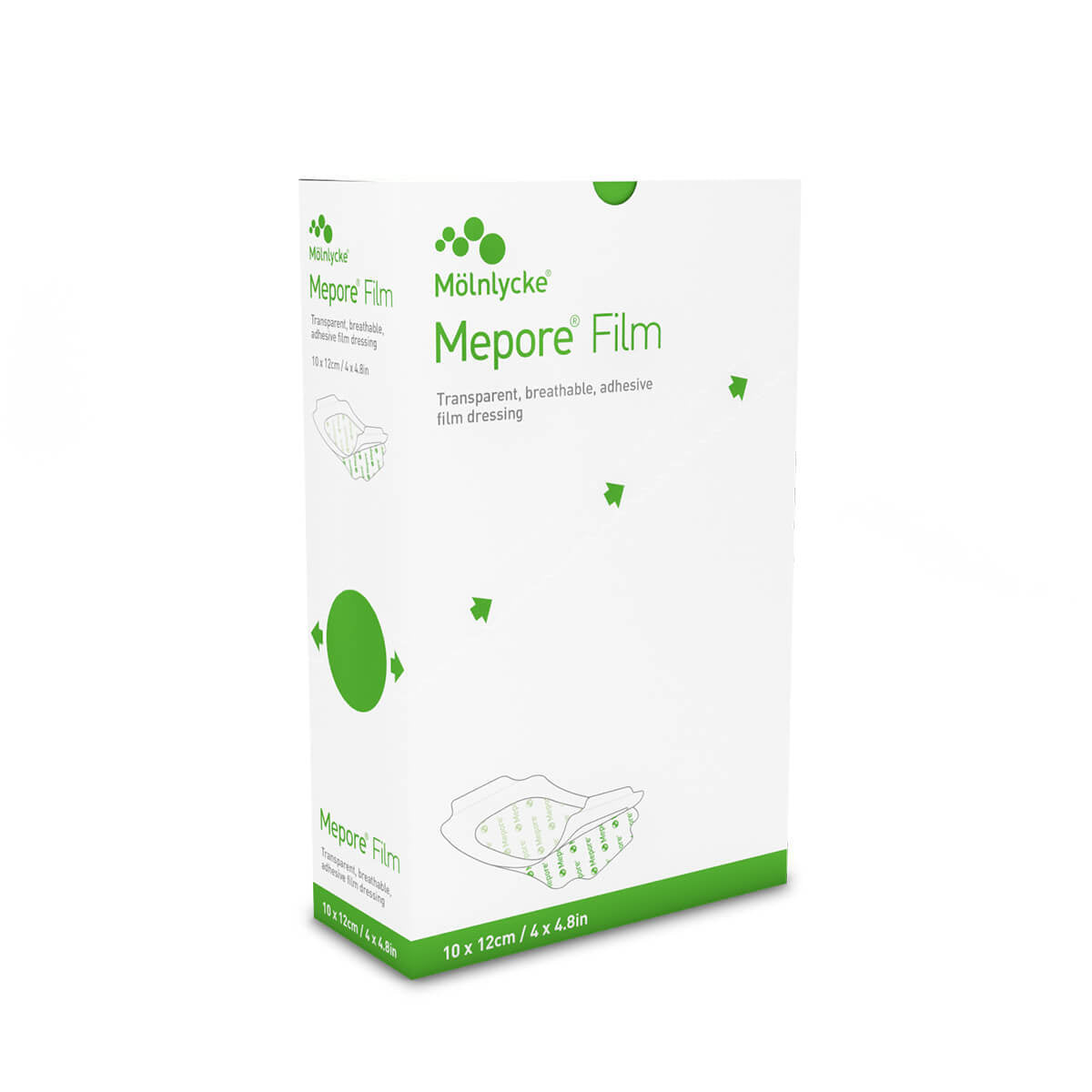 Mepore Film Dressing 10cm x 12cm Box of 10
