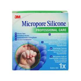 Micropore Silicone Professional Care Tape 5CM x 5M - Direct2Customer