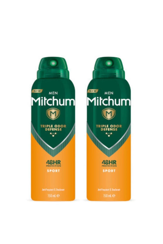 Mitchum Anti-Perspirant Sport 150ml - Pack of 2 - Direct2Customer
