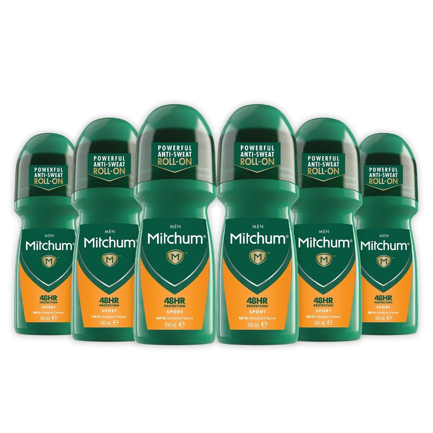 Mitchum Roll-On Sport 100ml - Pack of 6