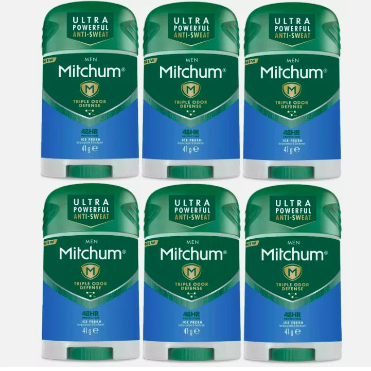 Mitchum Stick Ice Fresh 41g - Pack of 6