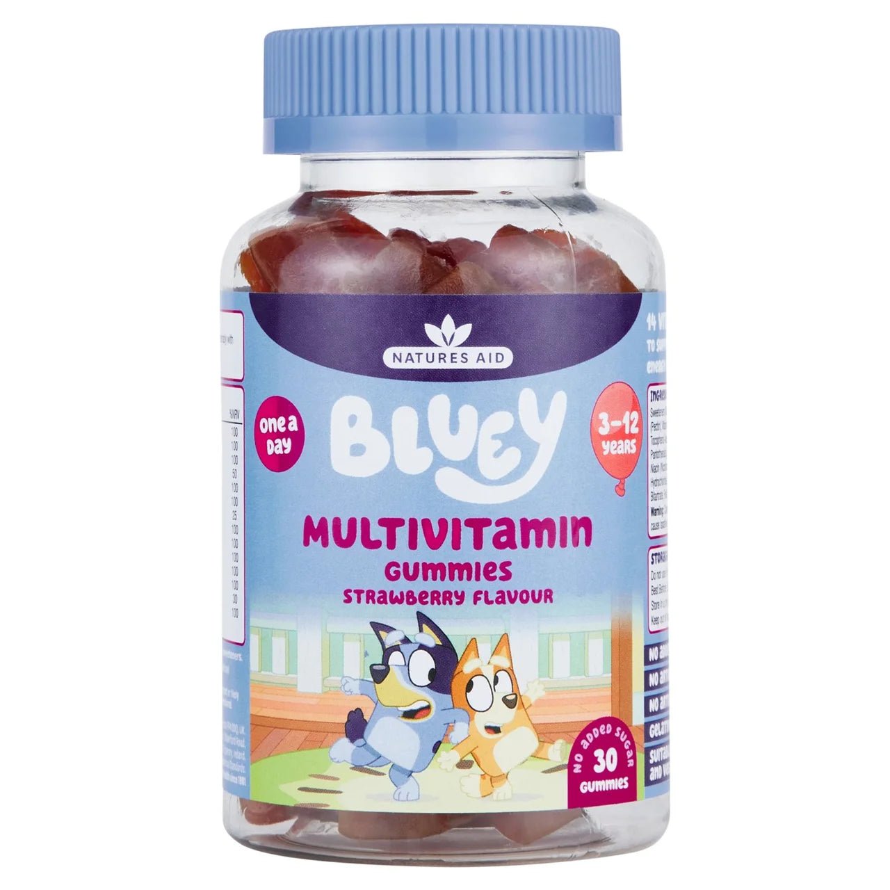 Nature's Aid Bluey Multivitamin Support Gummies 30 - Direct2Customer