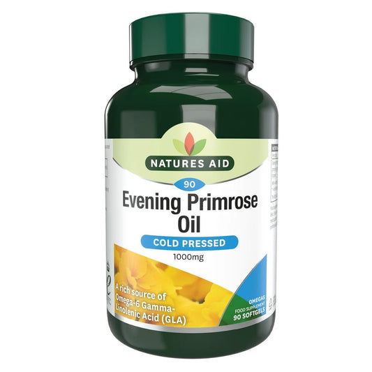Nature's Aid Evening Primrose Oil Capsules 1000mg 90 - Direct2Customer