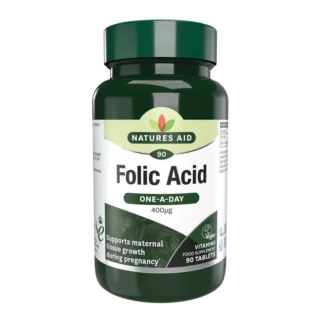 Nature's Aid Folic Acid Tablets 90 - Direct2Customer