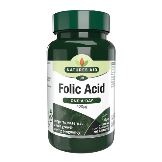 Nature's Aid Folic Acid Tablets 90 - Direct2Customer
