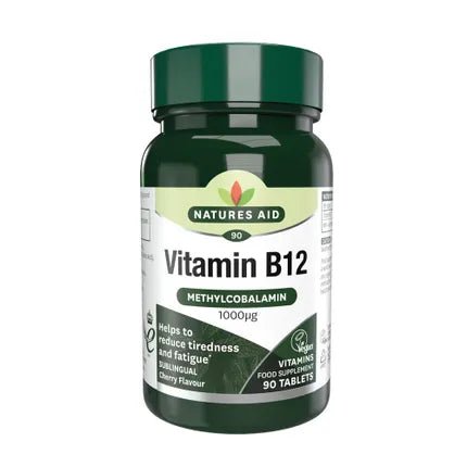 Nature's Aid Vitamin B12 1000mcg 90 Tablets - Direct2Customer