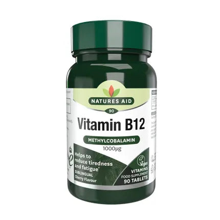 Nature's Aid Vitamin B12 1000mcg 90 Tablets