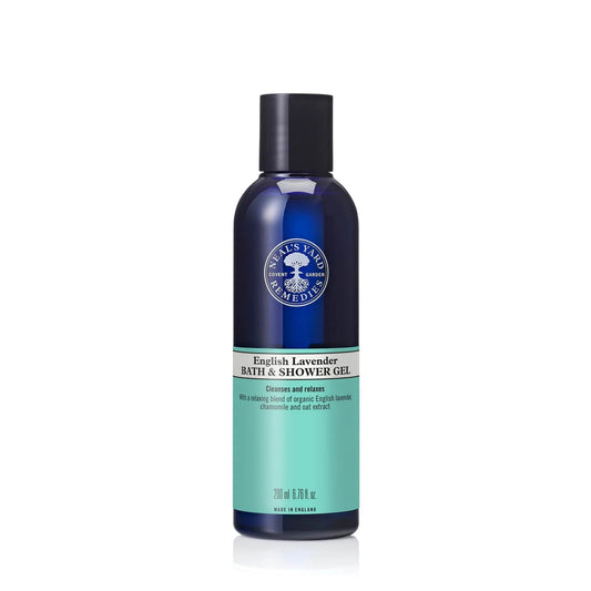 Neal's Yard English Lavender Bath & Shower Gel 200ml - Direct2Customer