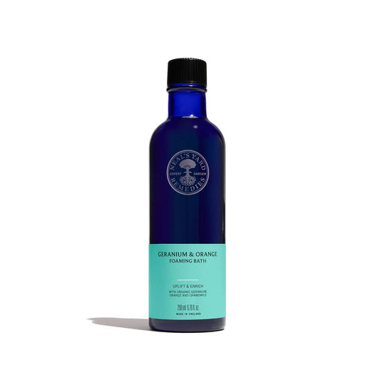 Neal's Yard Geranium & Orange Foaming Bath 200ml - Direct2Customer