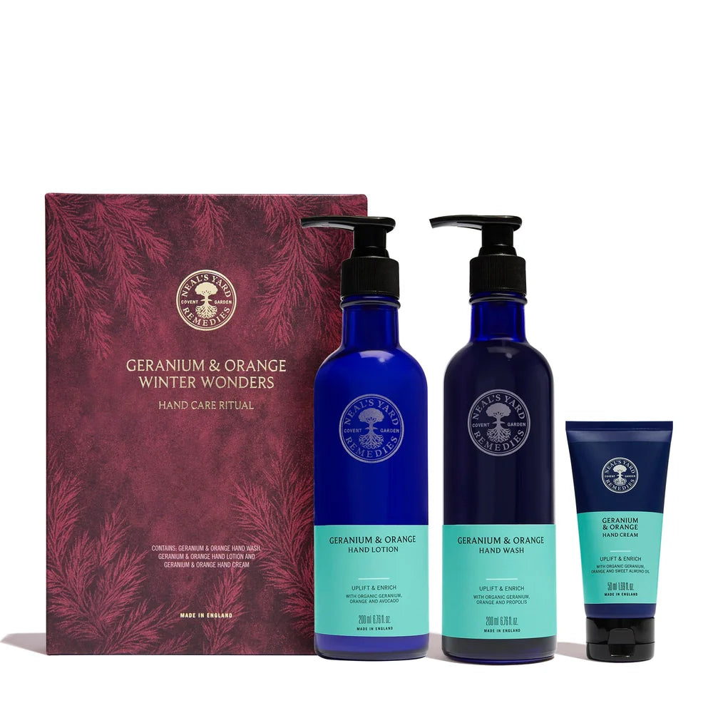 Neal's Yard Remedies Geranium & Orange Winter Wonders Gift Set