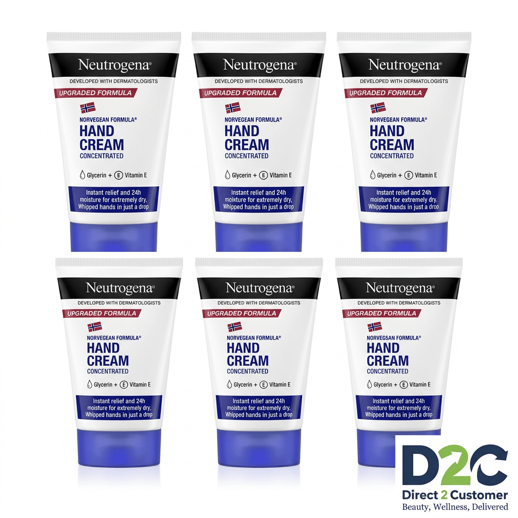 Neutrogena Norwegian Formula Hand Cream Scented 50ml - Pack of 6 - Direct2Customer
