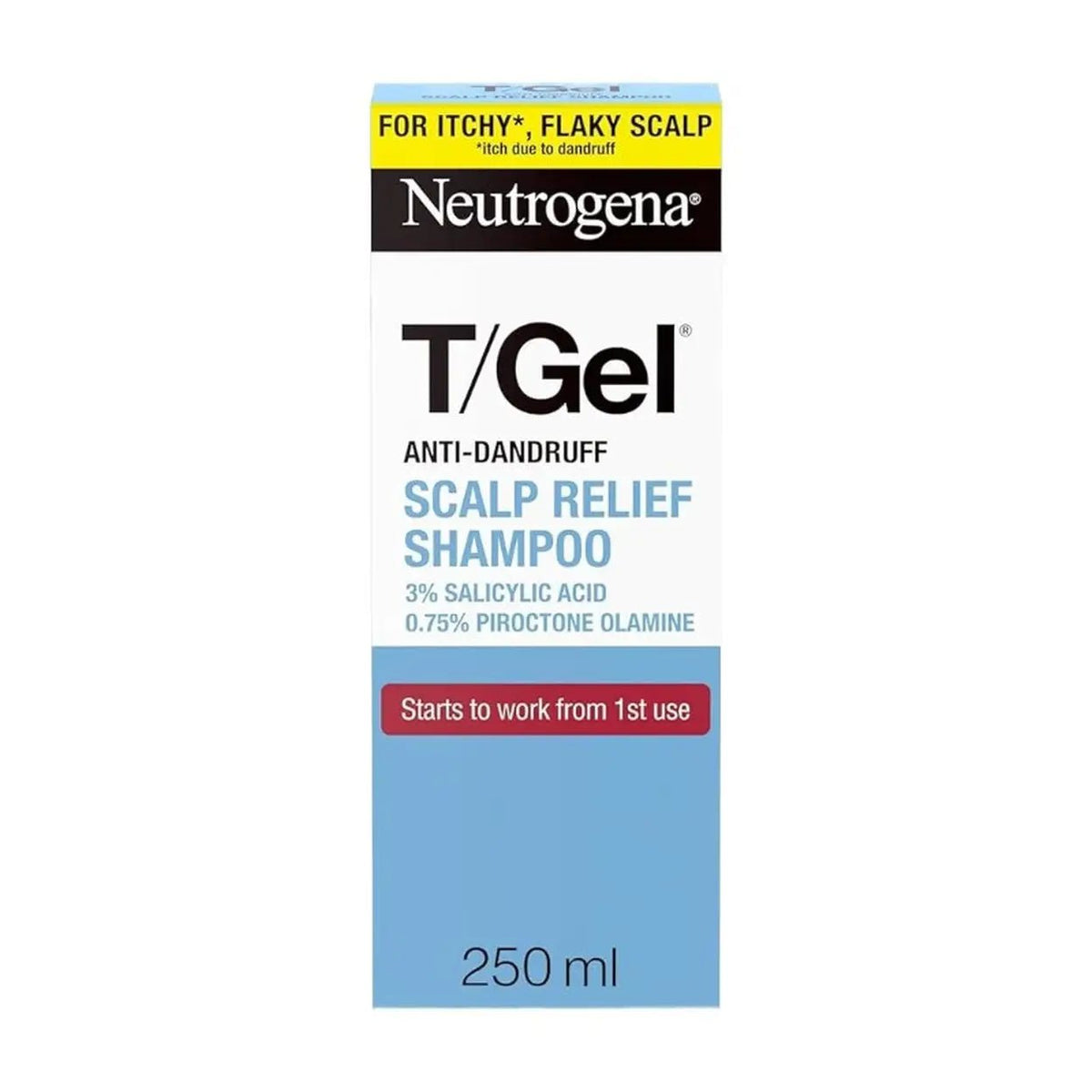 Neutrogena T/Gel Scalp Relief Shampoo - 250ml - Direct2Customer