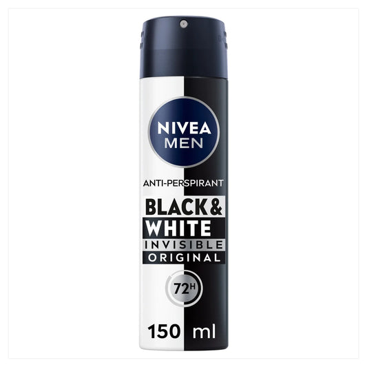 NIVEA MEN Black & White Deodorant Spray 150ml