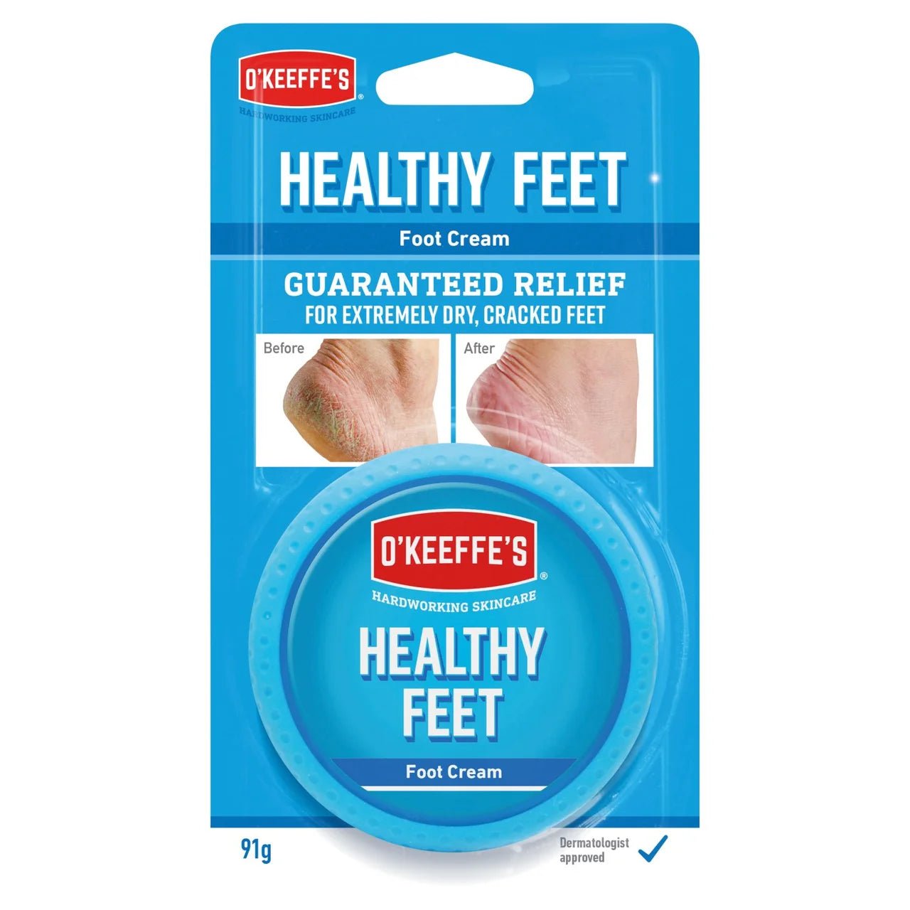 O'Keeffe's Healthy Feet Jar 91g - Direct2Customer