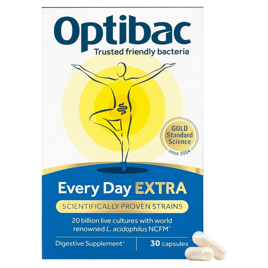 Optibac Every Day Extra Caps - 30 - Direct2Customer