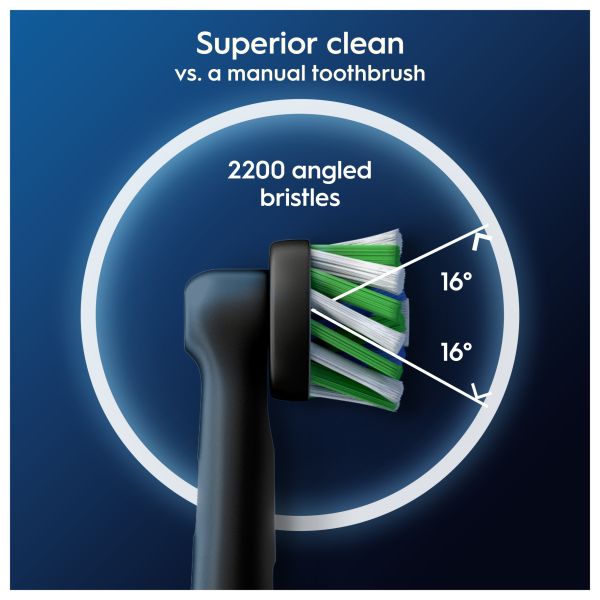 Oral-B Pro Cross Action Toothbrush Heads, 8 Counts - Direct2Customer
