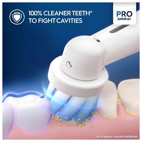 Oral-B Pro Juniorgeen Electric Toothbrush, For Ages 6+ - Direct2Customer