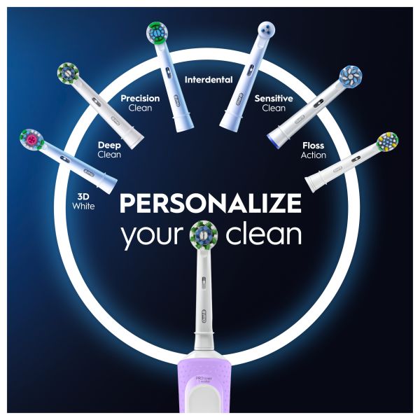 Oral-B Pro Vitality Purple Electric Toothbrush - Direct2Customer