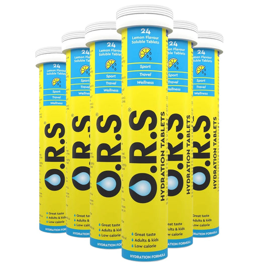 ORS Lemon Soluble Tablets 24 - Pack of 6