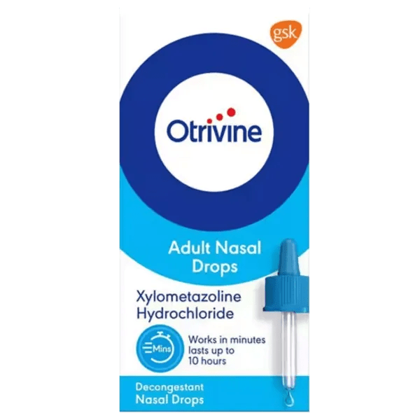 Otrivine Nasal Drops 10ml - Direct2Customer