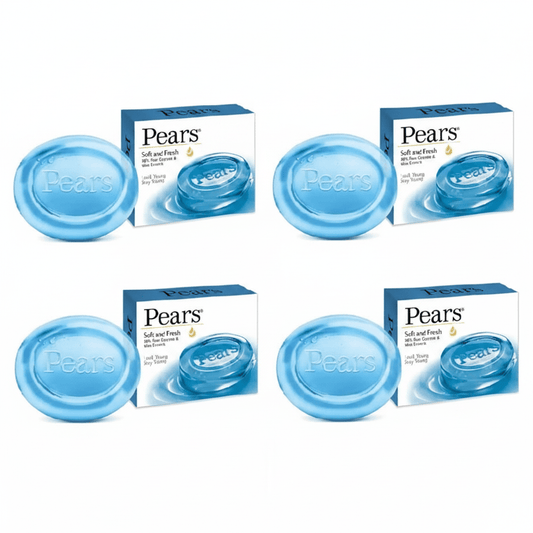 Pears Blue Bar Soap 4 x 125g - Direct2Customer