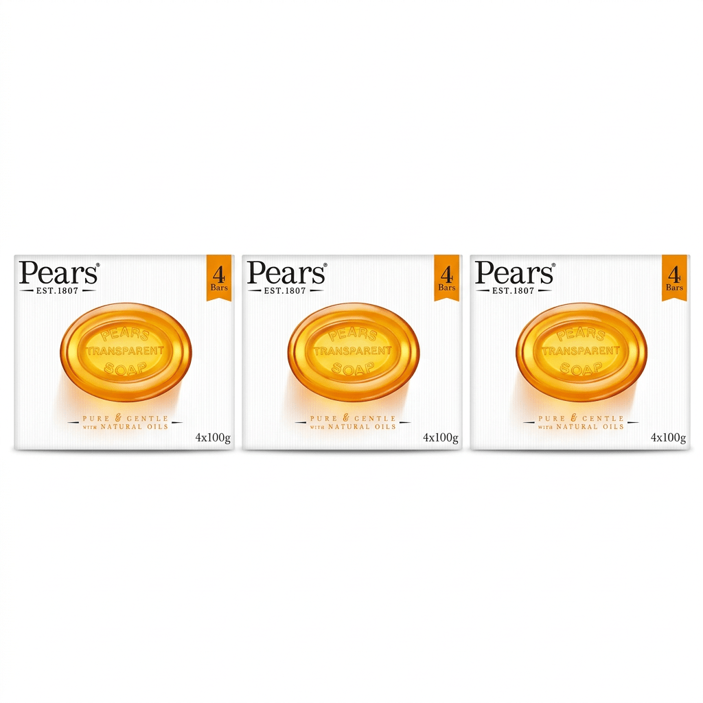 Pears Original Amber Bar Soap 100g pack of 12 - Direct2Customer