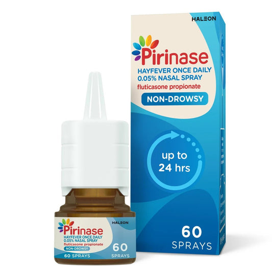 Pirinase Hayfever Once Daily Nasal Spray 60 Sprays - Direct2Customer