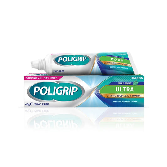 Poligrip Ultra Denture Fixative Cream 40g - Direct2Customer