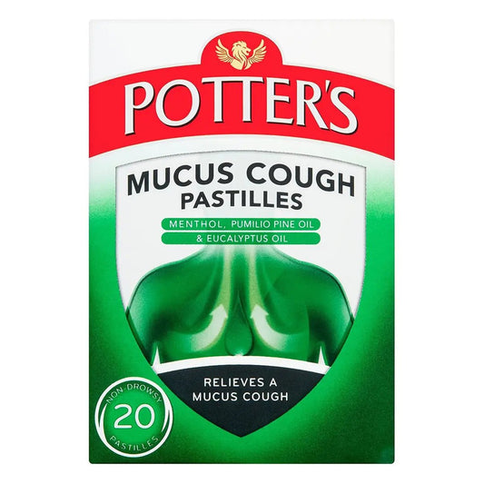 Potters Mucus Cough Pastilles 46g - Direct2Customer